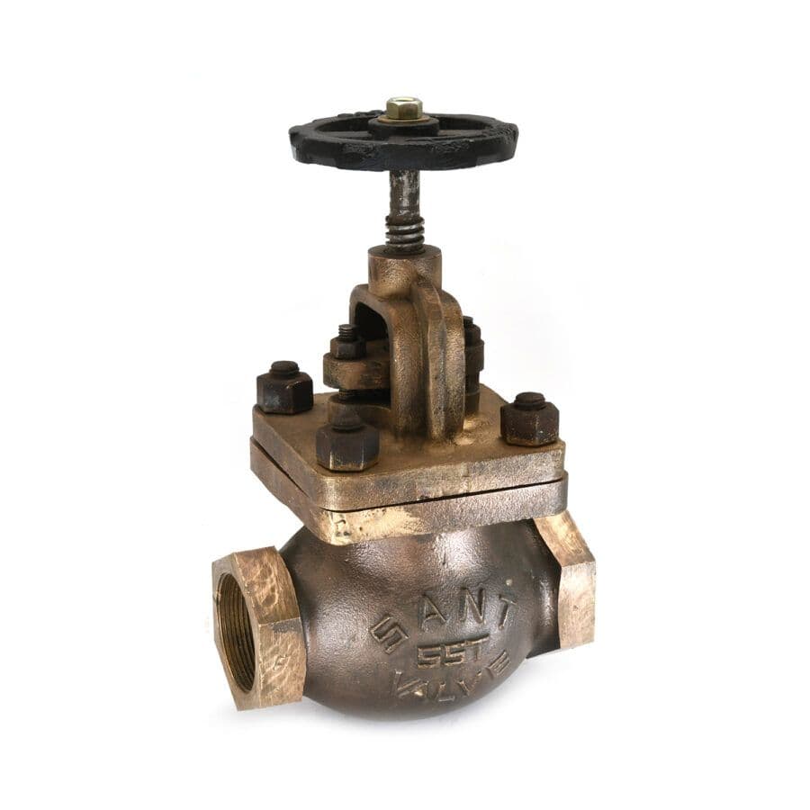Sant Bronze Globe Steam Stop Valve IBR 2A