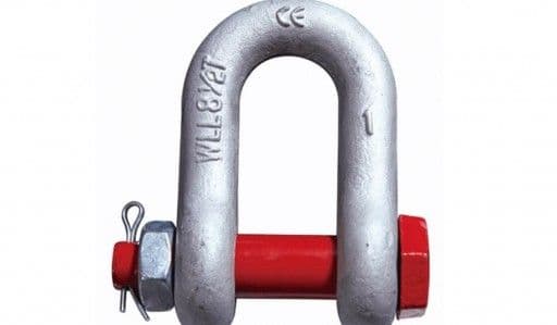SAFELIFT Heavy Duty Dee Shackle Nut Bolt Type