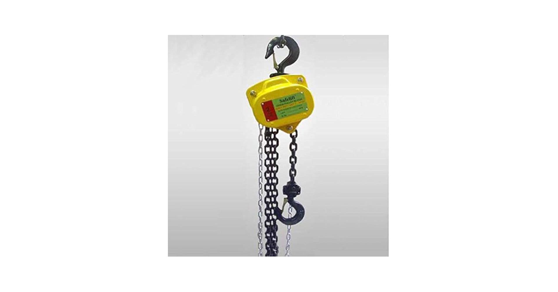 SAFELIFT Heavy Duty Chain Pulley Block SAIF-T Series