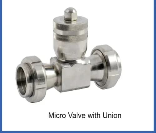 Micro Valve with Union PSS-024
