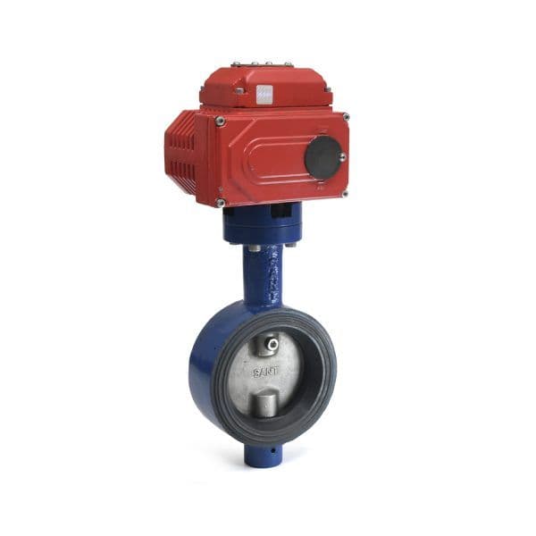 Sant C.I. Butterfly Valve with Electric Actuator CIBFE (A)