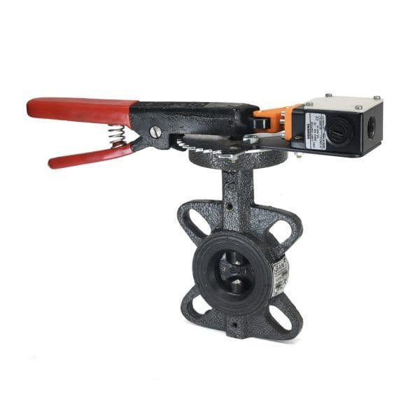 Sant C.I. Butterfly Valve with Limit Switch CIBFL (A)